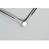 Connecteur URail en L spot LED 5,8W chrome mat 230V Métal reglable