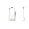 Pendulum Arido II URail LED 1x5W GU10 chrome mat/clair/satin 230 V Métal/verre