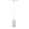 Pendulum Arido II URail LED 1x5W GU10 chrome mat/clair/satin 230 V Métal/verre