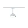 Spot LED URail Hemi Blanc 230 V, métal/plastique