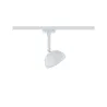 Spot LED URail Hemi Blanc 230 V, métal/plastique