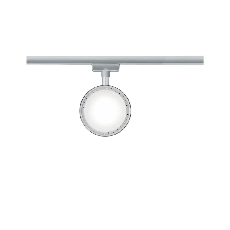 Spot LED URail Hemi Chrome Mat 230 V, métal/plastique