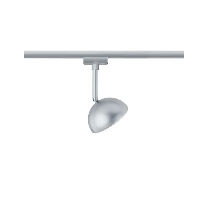 Spot LED URail Hemi Chrome Mat 230 V, métal/plastique