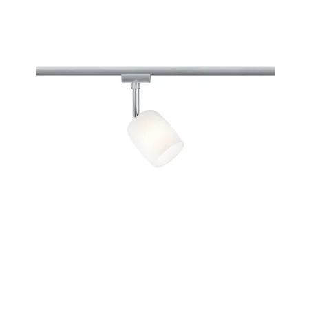 URail Spot Blossom chrome matt verre satiné sans ampoule, max. 10 W G9 