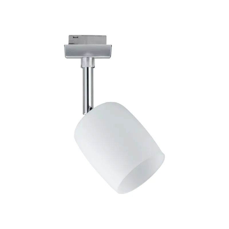 URail Spot Blossom chrome matt verre satiné sans ampoule, max. 10 W G9 