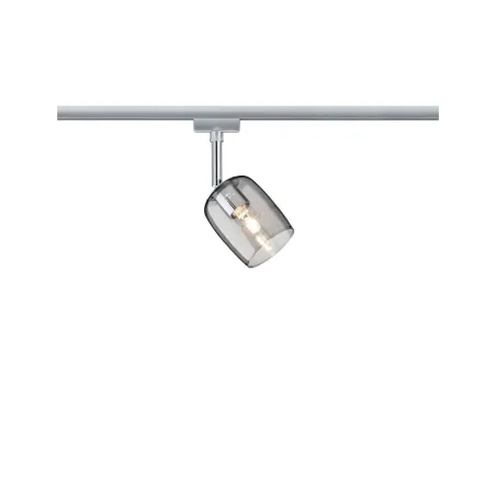 URail Spot Blossom chrome matt verre fumée sans ampoule, max. 10 W G9 