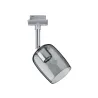 URail Spot Blossom chrome matt verre fumée sans ampoule, max. 10 W G9 