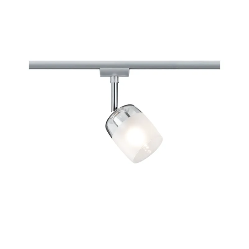 URail abat-jour en métal 2Easy Pom Blanc dépoli max. 50W