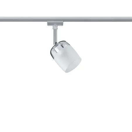 URail abat-jour en métal 2Easy Pom Blanc dépoli max. 50W