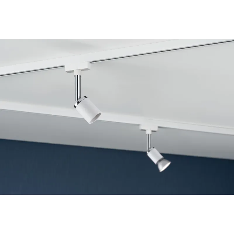 Spot URail Pure II blanc Sans sources, max. 10W GU10 