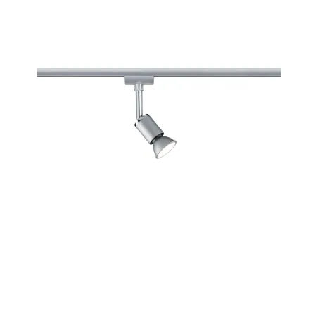 Spot Système URail Pure II max. 1x10W GU10 chrome mat/chrome 230V metal/Syn