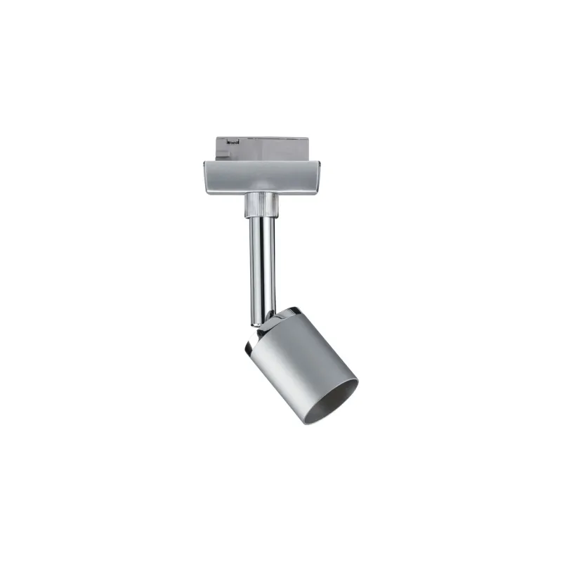 Spot Système URail Pure II max. 1x10W GU10 chrome mat/chrome 230V metal/Syn