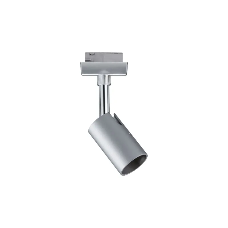 Spot Système URail Pure max. 1x10W GU10 chrome mat/chrome 230V metal/Syn