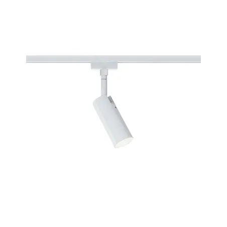 Spot LED URail Tubo Blanc 230 V, métal/plastique