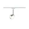 Système URail LED Spot Capsule II 1x6 W Blanc/chrome 230 V metal/Syn reglable