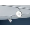 URail, LED-Spot, 5W, Circle 230V, chrome mate