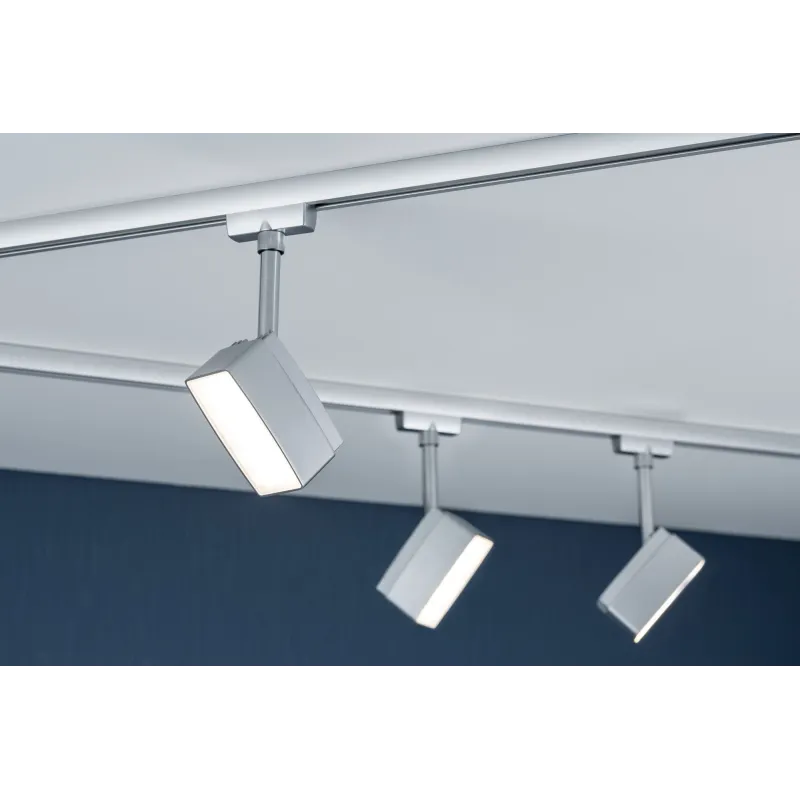 URail, LED-Spot, 5W, Pedal 230V, chrome mate