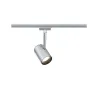 Système URail LED Spot Shine 1x5W chrome mate 230V Met/Syn - Pas cher