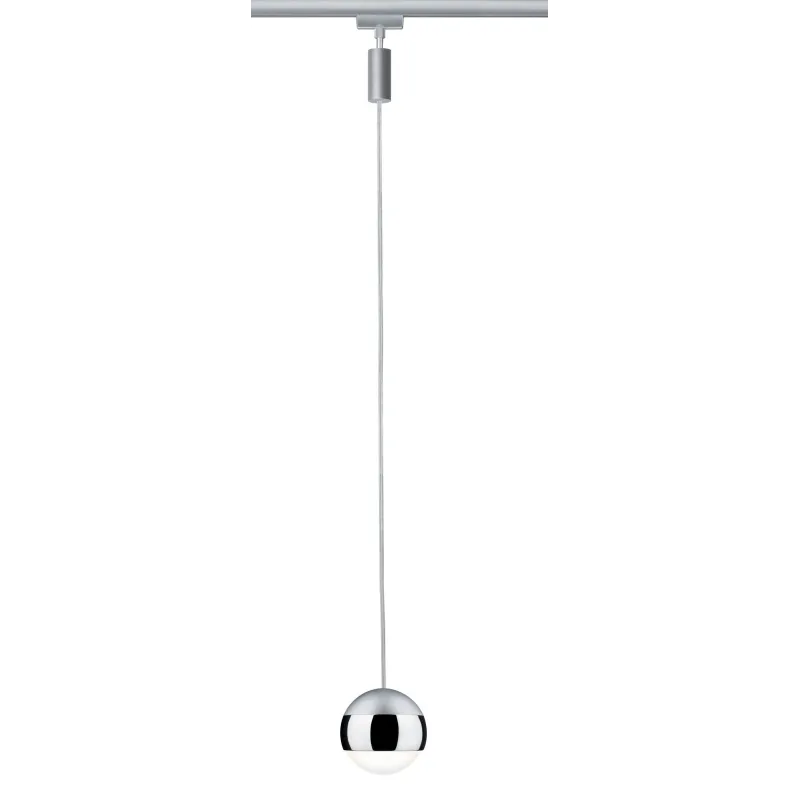 URail Suspension LED Capsule II 6W Chrome mat gradable 