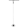 URail Suspension LED Capsule II 6W Chrome mat gradable 