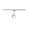 URail Spot LED Pellet 4W Chrome mat / Blanc gradable 