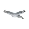 Connecteur URail en T spot LED 5,8W chrome mat 230V Métal reglable