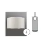 URail 2Easy abat-jour en tissu Tessa crème max. 50W Diamètre 45 cm 