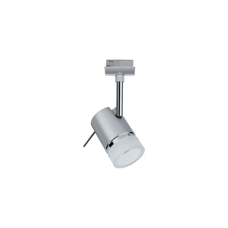 URail Spot Pipe Chrome matt/Chrome sans sources, max. 10W GU10 