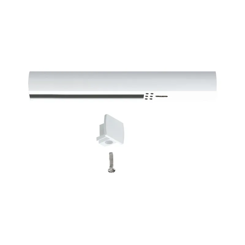 URail acc syst rail aliment° bout de ligne 230V, blanc 