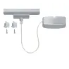 URail, acc. système rail, alimentation 230V, chrome mate