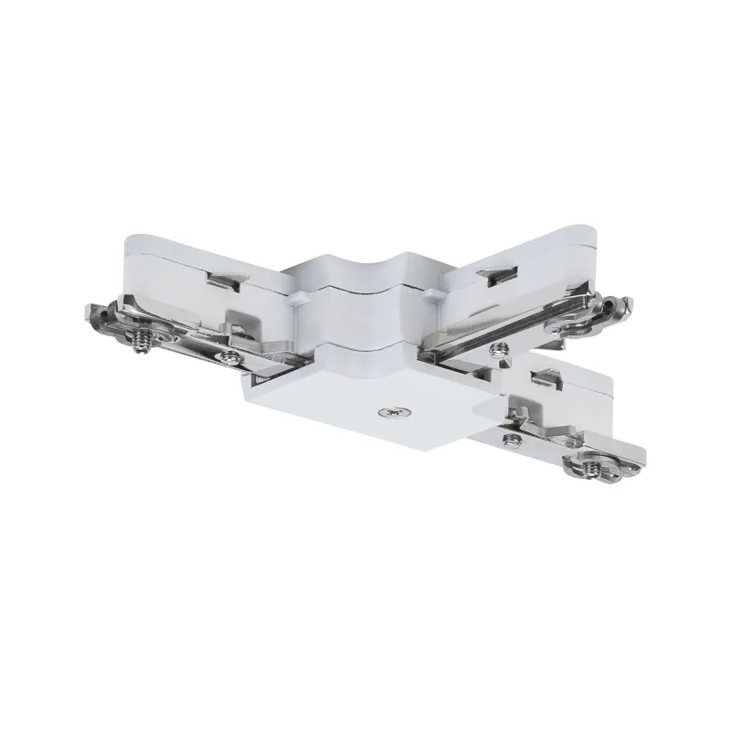 URail, acc. système rail, connecteur en T 230V, blanc