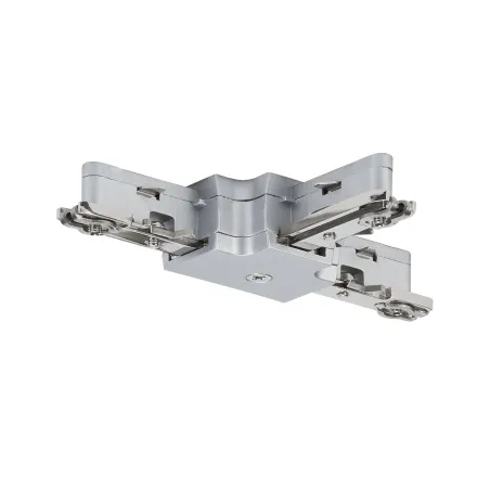 URail, acc. système rail, connecteur en T 230V, chrome mate