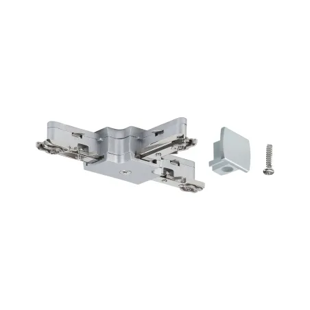 URail, acc. système rail, connecteur en T 230V, chrome mate