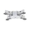 URail, acc. système rail, connecteur en X 230V, blanc 