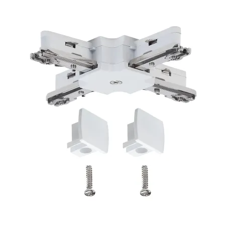 URail, acc. système rail, connecteur en X 230V, blanc 