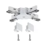 URail, acc. système rail, connecteur en X 230V, blanc 