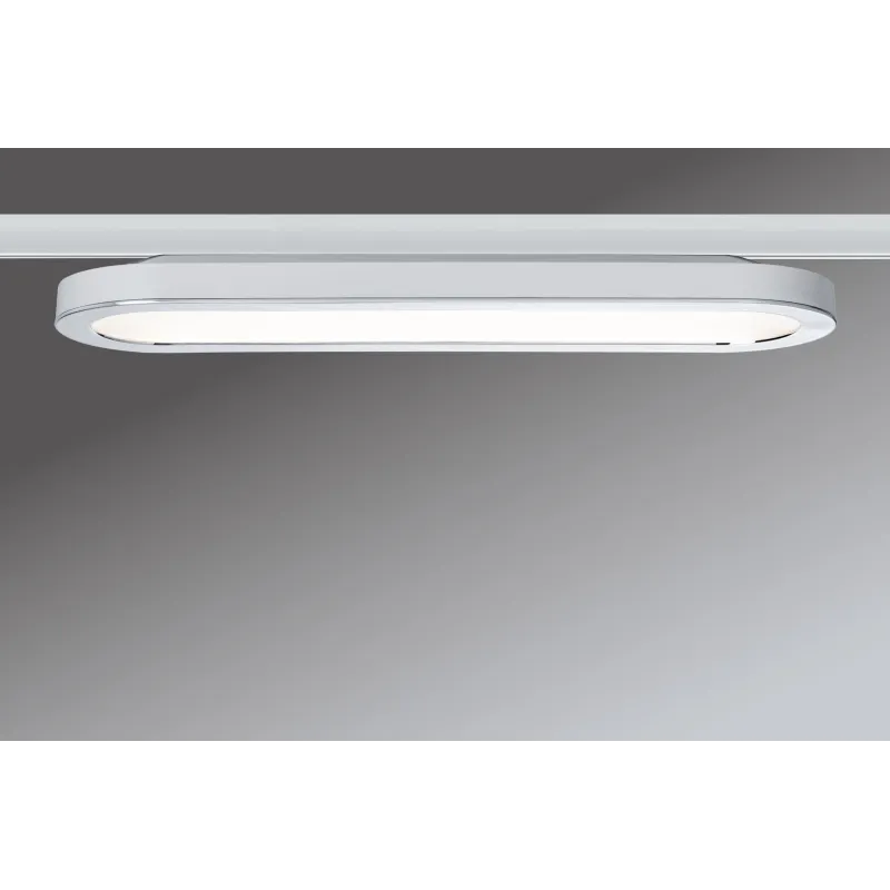 URail système LED Panel Loop 7W Blanc/Chrome 230V alu plastique - P...
