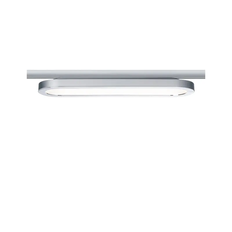 URail système LED Panel Loop 7W Chrome mat/Chrome 230V alu plastiqu...