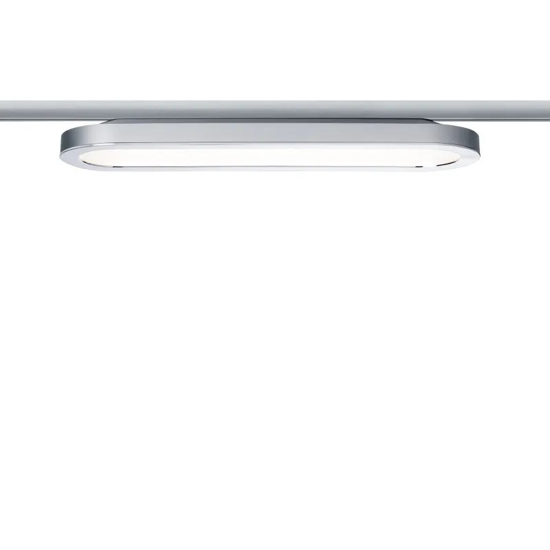 URail système LED Panel Loop 7W Chrome mat/Chrome 230V alu plastiqu...