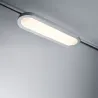 URail système LED Panel Loop 7W Chrome mat/Chrome 230V alu plastiqu...