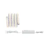 fonction MaxLED 1000 kit de base 1,5m Bl anc chaud 20W 230/24V 60VA argent plastique