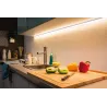 fonction MaxLED 1000 ruban 1 m Blanc chaud 13,5W 24V argent plastique