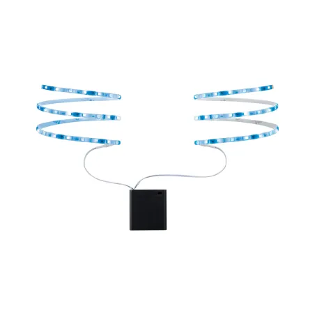 Function Mobil Stripe 2x80 cm Bleu 0,6 W 9 V 4xAA Blanc Métal/plast...