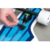Function Mobil Stripe 2x80 cm RGB 1,2W 9V 4xAA Blanc Métal/plastiqu...