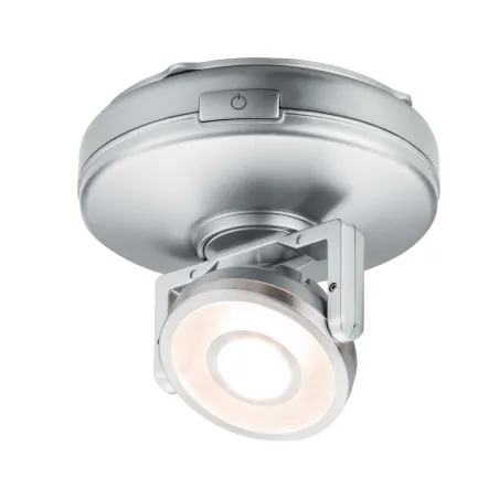 Function Rotate LED 1er spot chrome mat 3x1,5V AA plastique - Pas cher