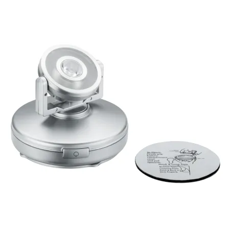Function Rotate LED 1er spot chrome mat 3x1,5V AA plastique - Pas cher