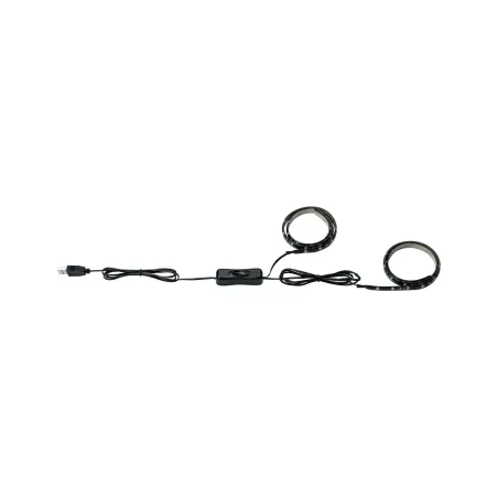 Function USB-Stripe 2x50 cm Blanc chaud 2W 5V Noir Métal/plastique ...