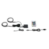 fonction USB-Stripe 2x50 cm RGB 2,5W 5V Noir Métal/plastique tv