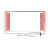 fonction USB-Stripe 2x50 cm RGB 2,5W 5V Noir Métal/plastique tv