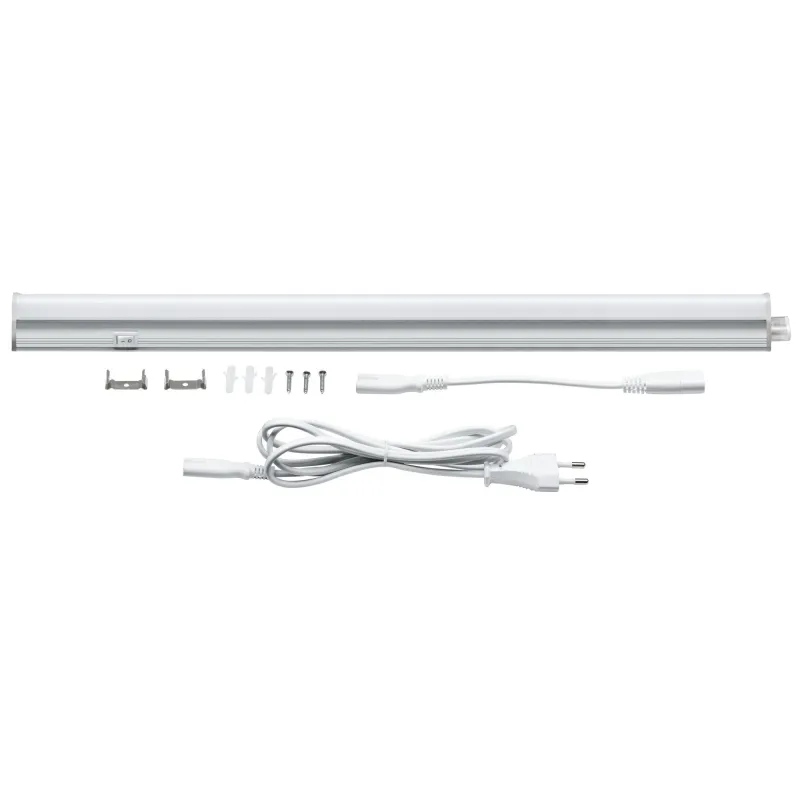 Réglette LED Bond 12 W Avec interrupteur Marche/Arrêt intégré-barre lumineux 12W satin 230V aluminium plastique